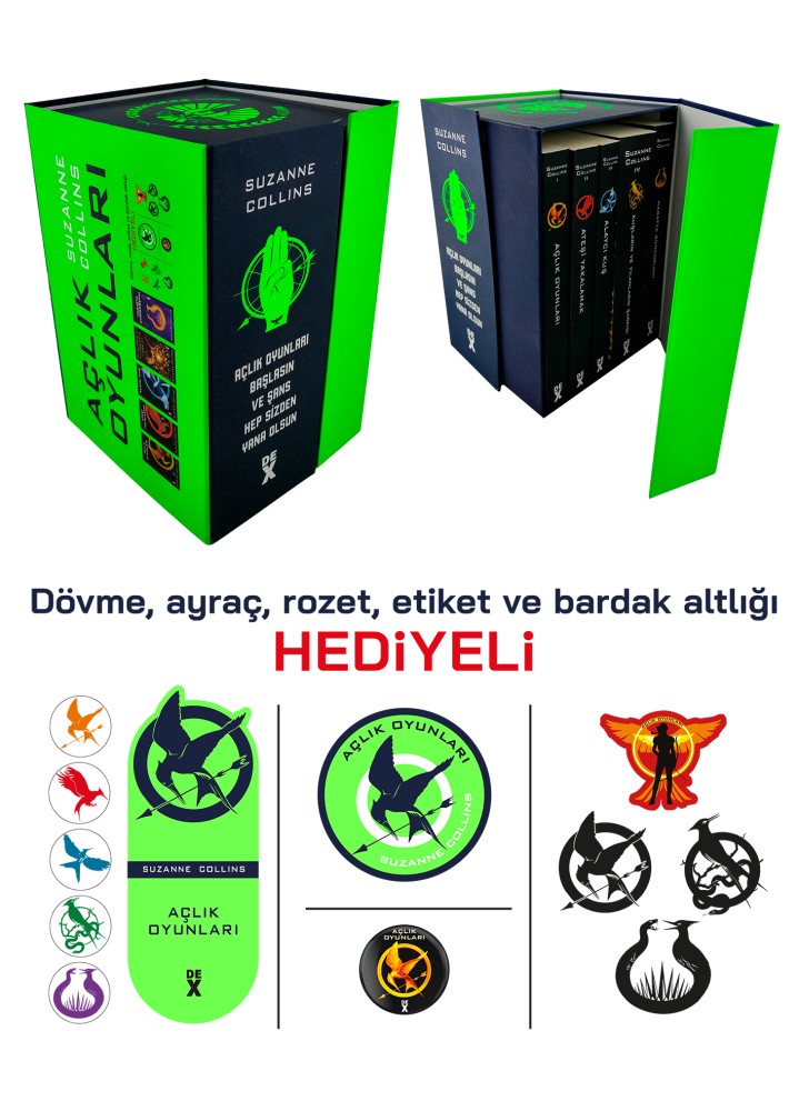 Açlık Oyunları Kutulu Set - Suzanne Collins • Doğan Yayınları