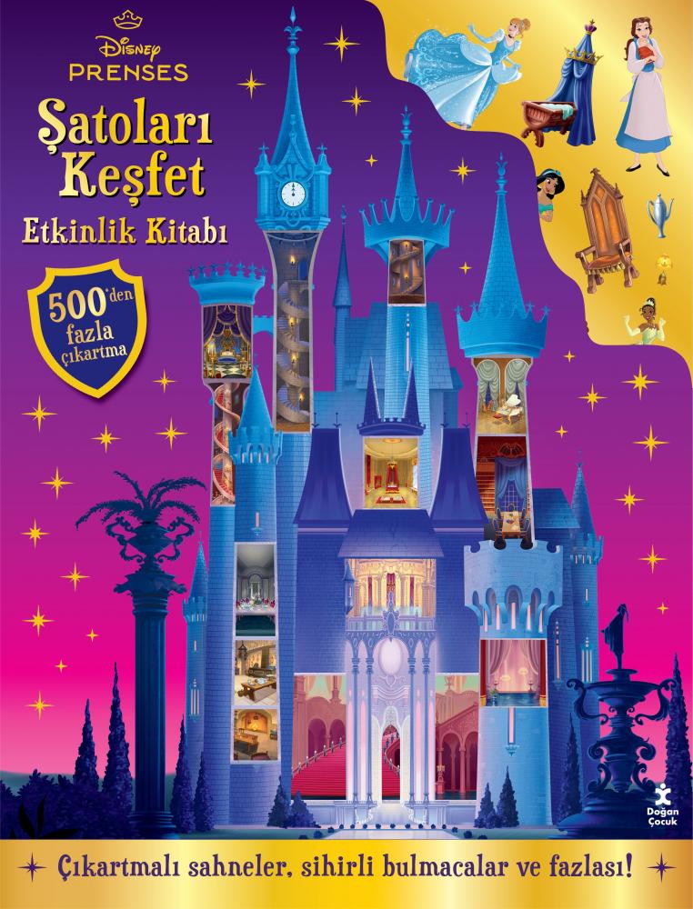 Disney Prenses – Şatoları Keşfet Etkinlik Kitabı • Doğan Yayınları