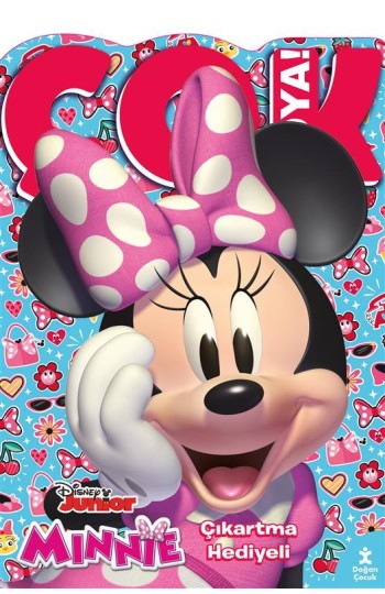 Disney Minnie Çok Boya Çıkartmalı Dev Boyama Kitabı
