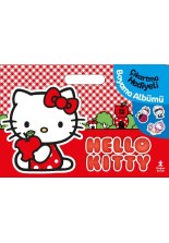 Hello Kitty Çıkartma Hediyeli Boyama Albümü