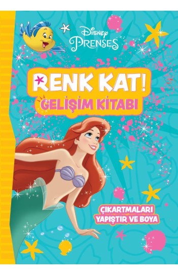 Disney Prenses Renk Kat Gelişim Kitabı