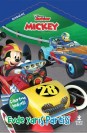 Disney Mickey Boyama Evi Evde Yarış Partisi