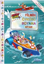 Mickey Çılgın Yarışçılar Filmin Öyküsü Boyama Kitabı
