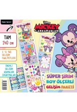 Disney Mickey ve Arkadaşları Süper Şirin Boy Ölçerli Gelişim Paketi