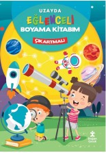 Uzayda Eğlenceli Boyama Kitabım