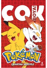 Pokemon Çok Boya Çıkartmalı Dev Boyama Kitabı