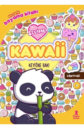 Kawaii Boyama Kitabı Keyfine Bak