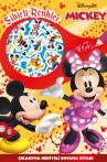 Disney Mickey ve Çılgın Yarışçılar Sihirli Renkler Çıkartmalı Boyama Kitabı