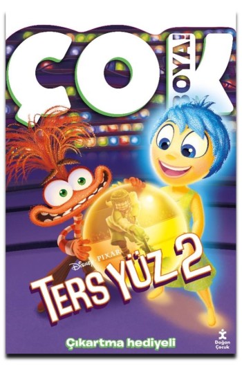 Ters Yüz 2 - Çok Boya! Çıkartmalı Dev Boyama Kitabı