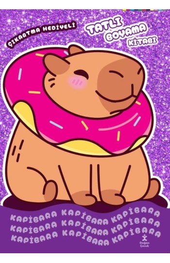 Kapibara - Tatlı Boyama Kitabı