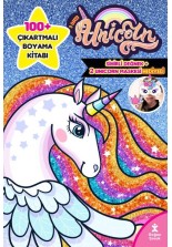 I Love Unicorn 100+ Çıkartma Hediyeli Boyama Kitabı