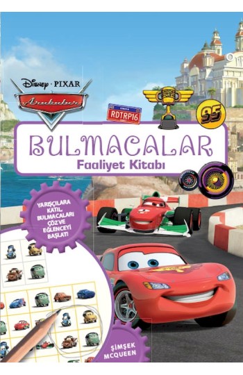 Arabalar Bulmacalar Faaliyet Kitabı